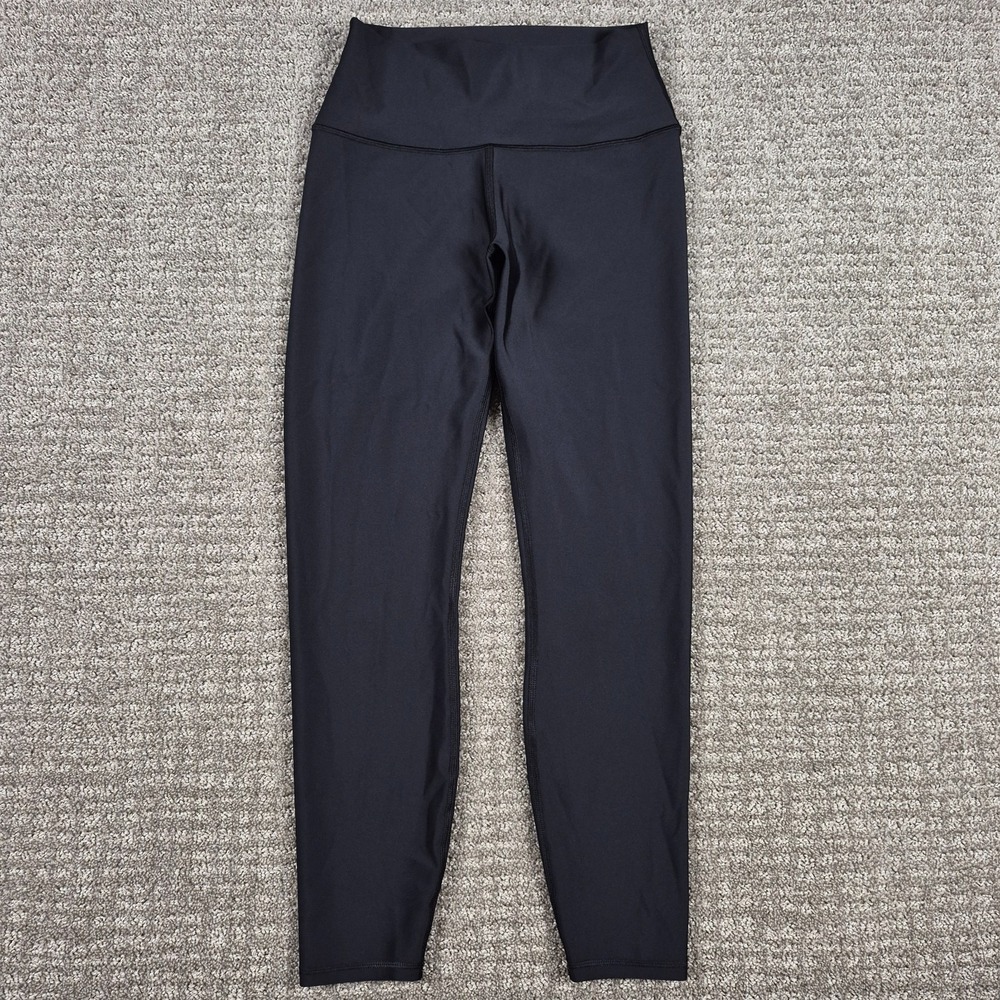 Alo Yoga Leggings Womens M Black Airlift High Waist 7/8 Ankle Athletic W5766R